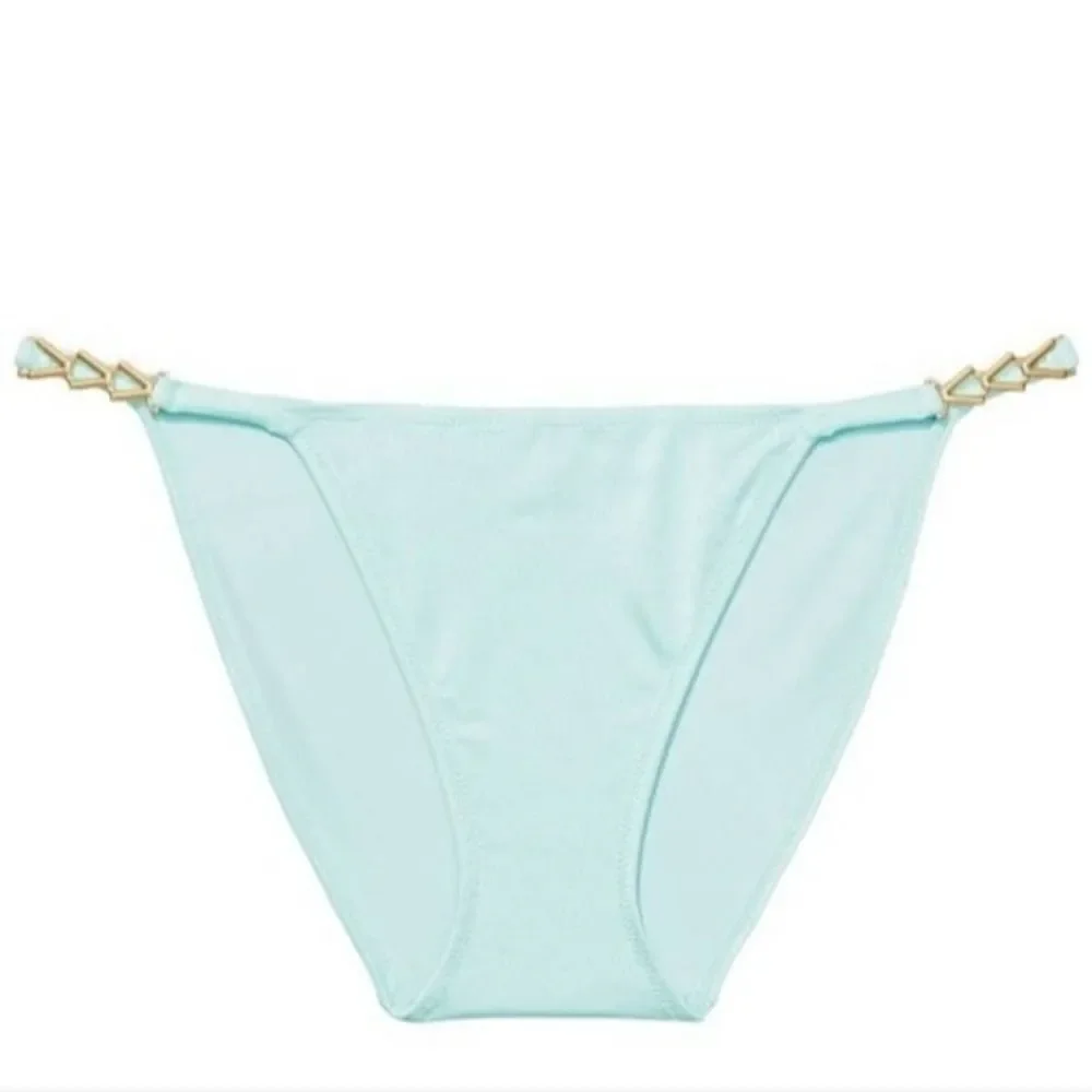 Victoria's Secret chain strap bikini bottoms Sea Foam🌊✨️